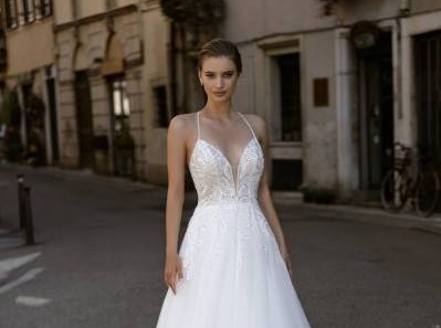 robe de mariée trapèze à Aubagne